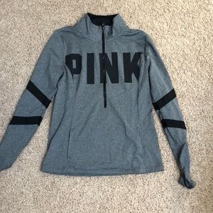 VS PINK gray and back jacket